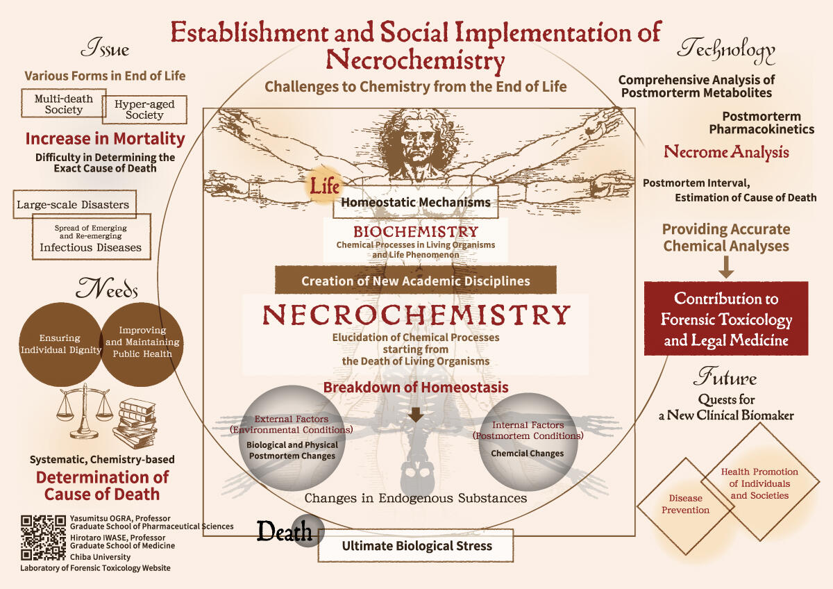 Establishment and Social Implementation of Necrochemistry: Challenges to Chemistry from the End of Life, Yasumitsu OGRA, Professor, Graduate School of Pharmaceutical Sciences